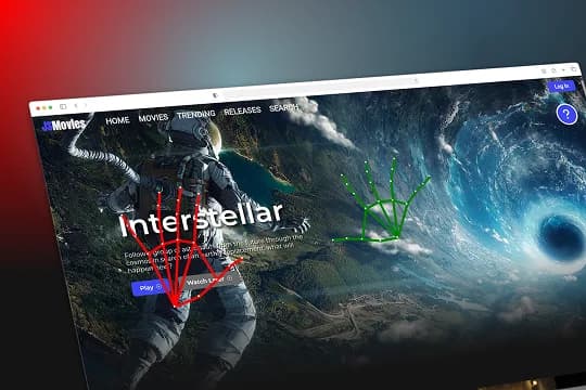 Project JSMovies Gesture Controller Thumb