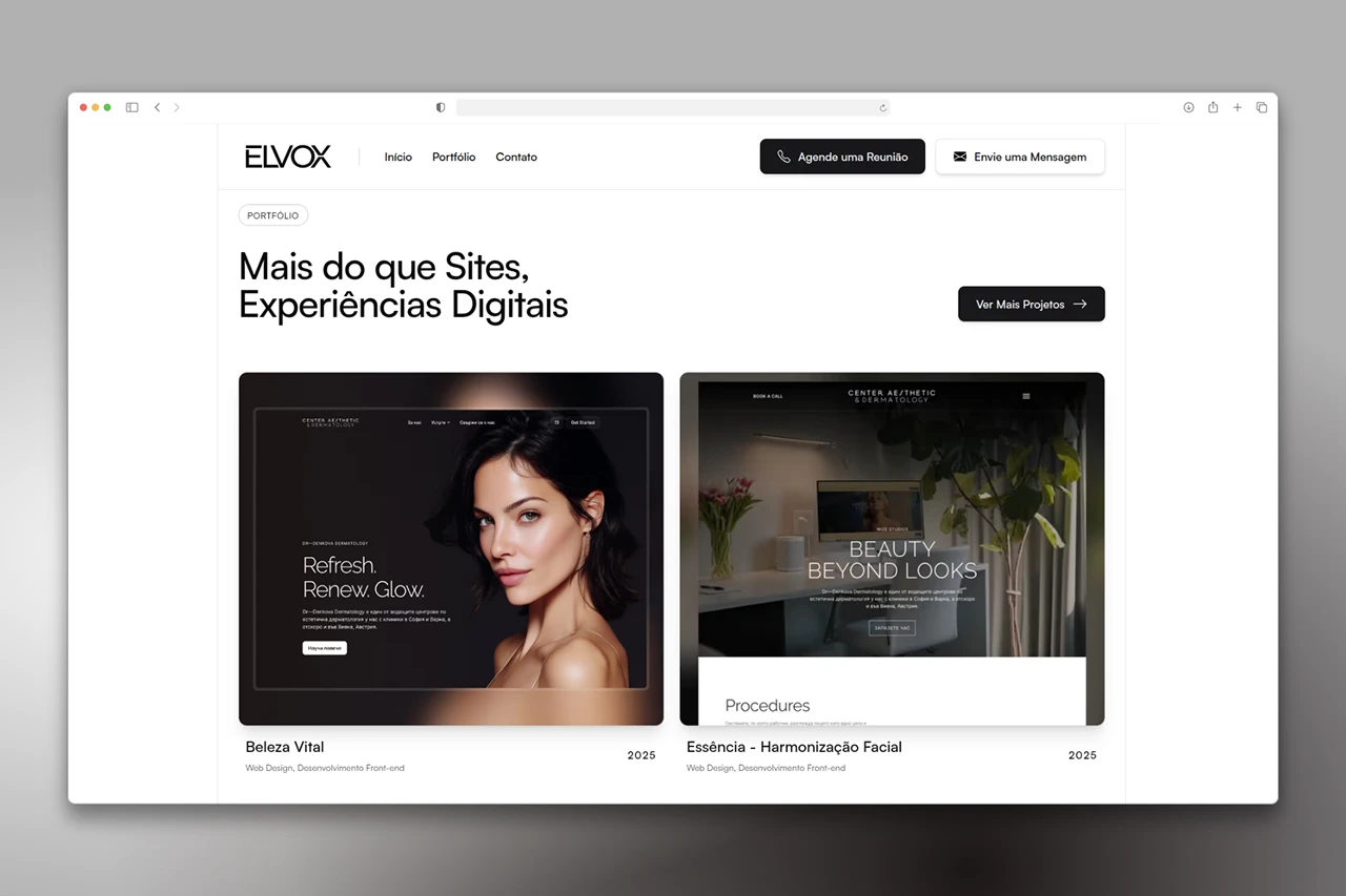 Elvox Website - Imagem 3